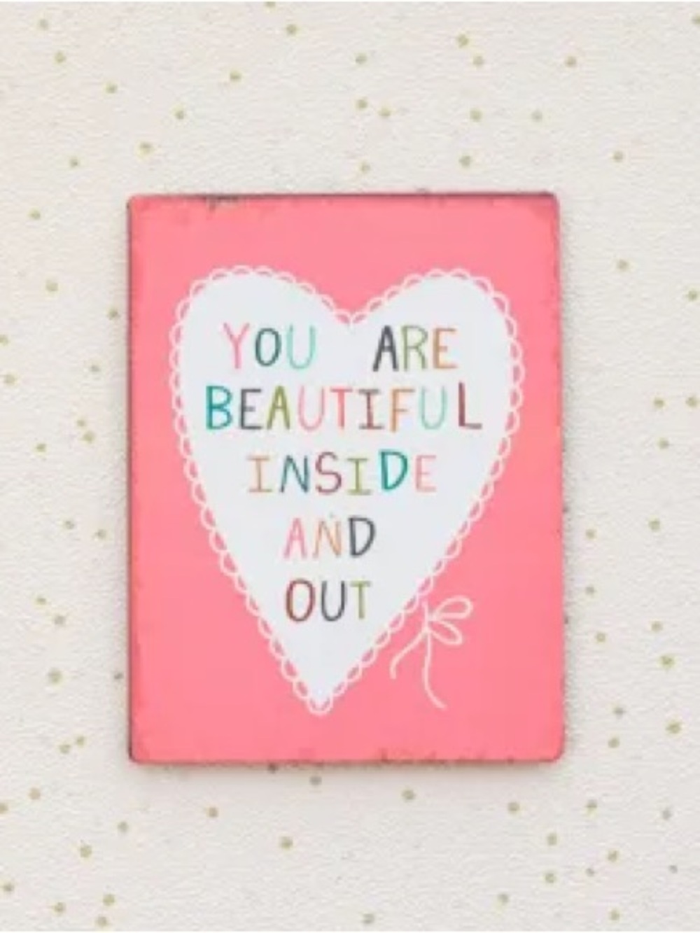 You Are Beautiful Fridge Magnet